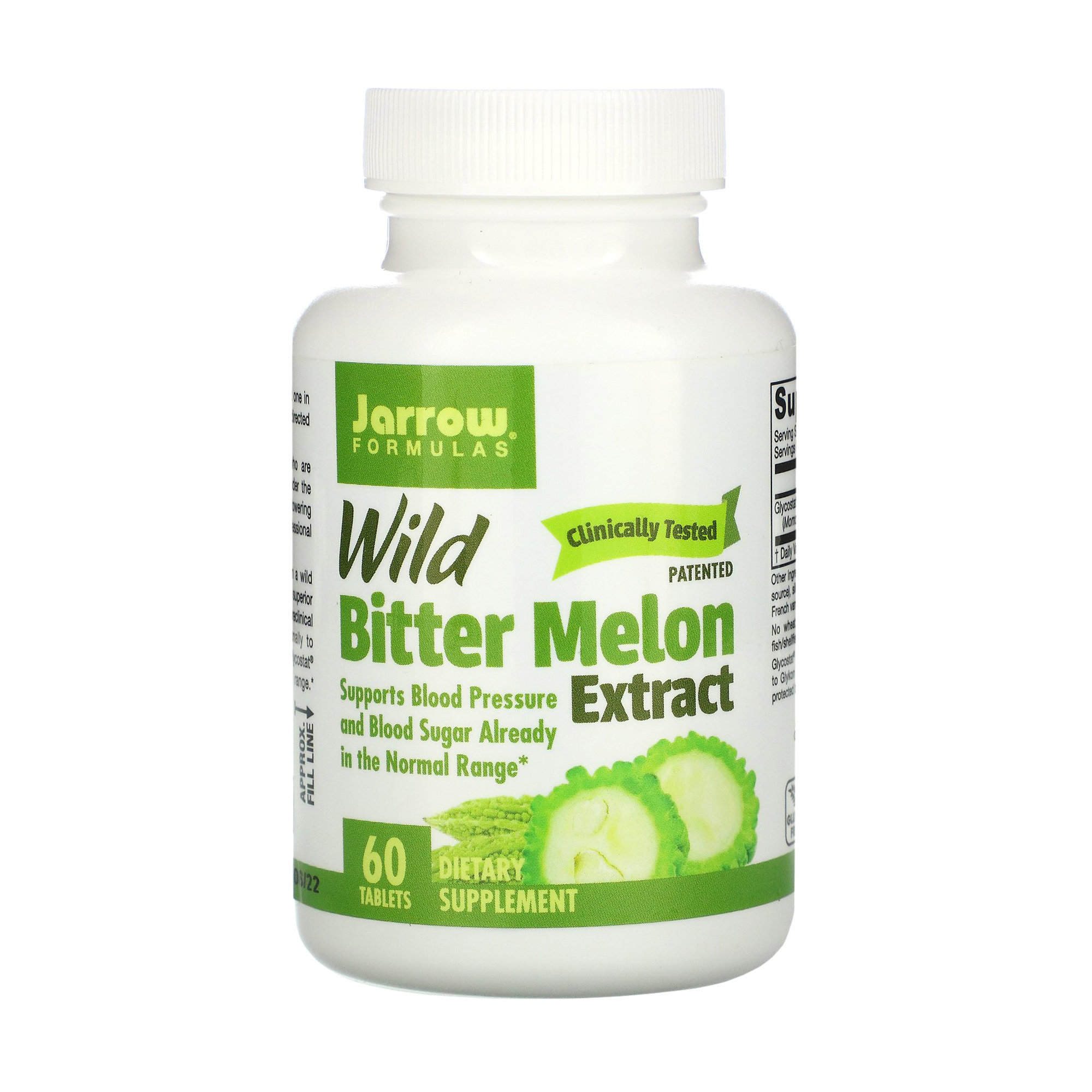 Екстракт дикої гіркої дині Jarrow Formulas Wild Bitter Melon Extract, 60 таблеток
