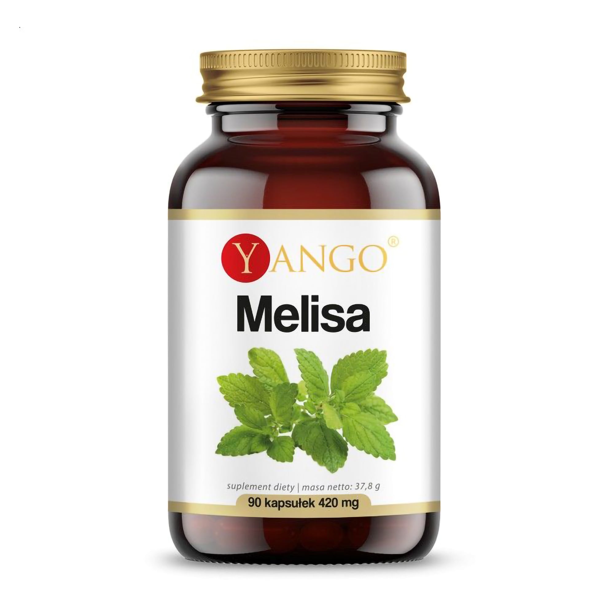 Екстракт меліси лимонної Yango Lemon Balm Extract 420 мг, 90 капсул