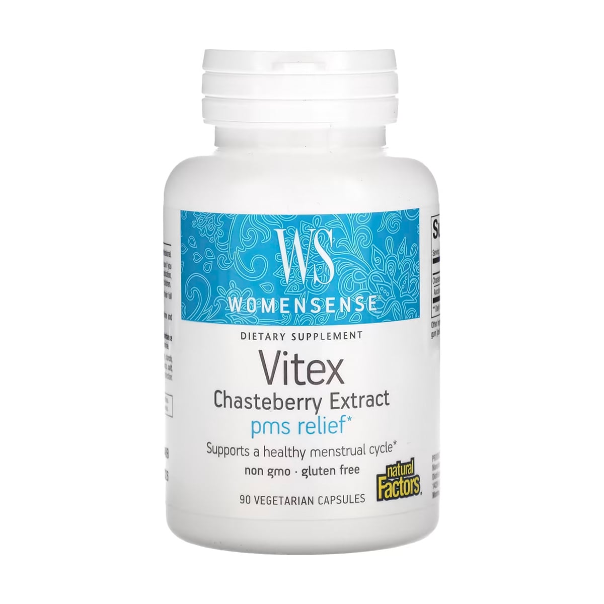 Екстракт вітексу Natural Factors WomenSense Vitex Chasteberry Extract, 90 вегетаріанських капсул