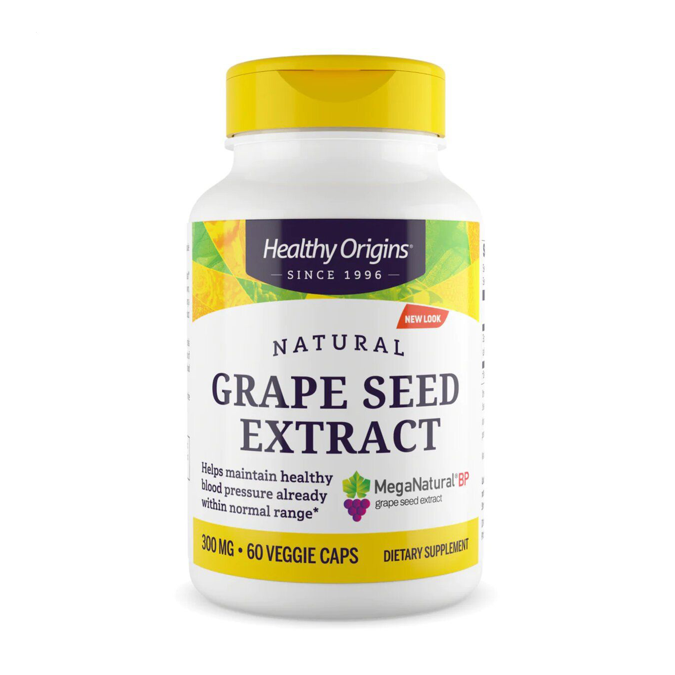 Екстракт виноградних кісточок Healthy Origins Grape Seed Extract 300 мг, 60 капсул