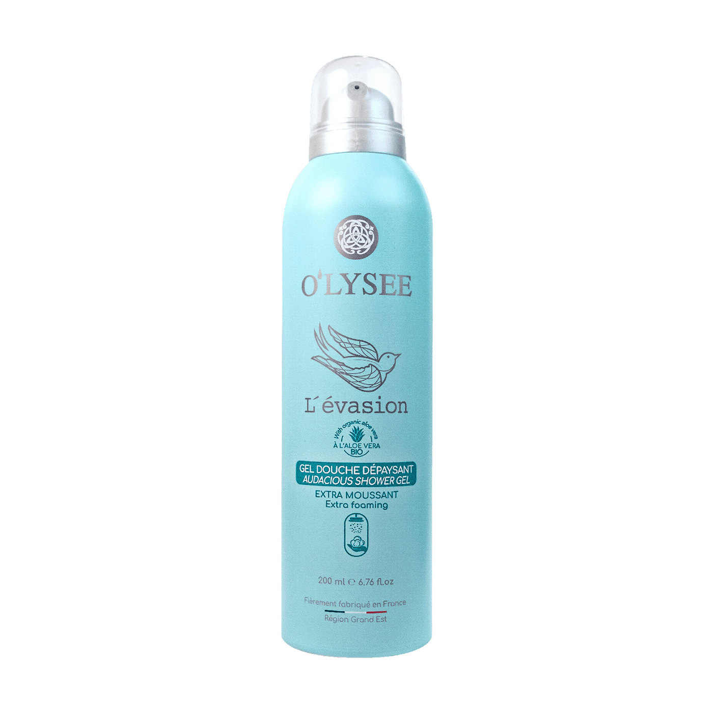 Екстрапінний гель для душу O'LYSEE Extra Foaming Shower Gel L'evasion, 200 мл