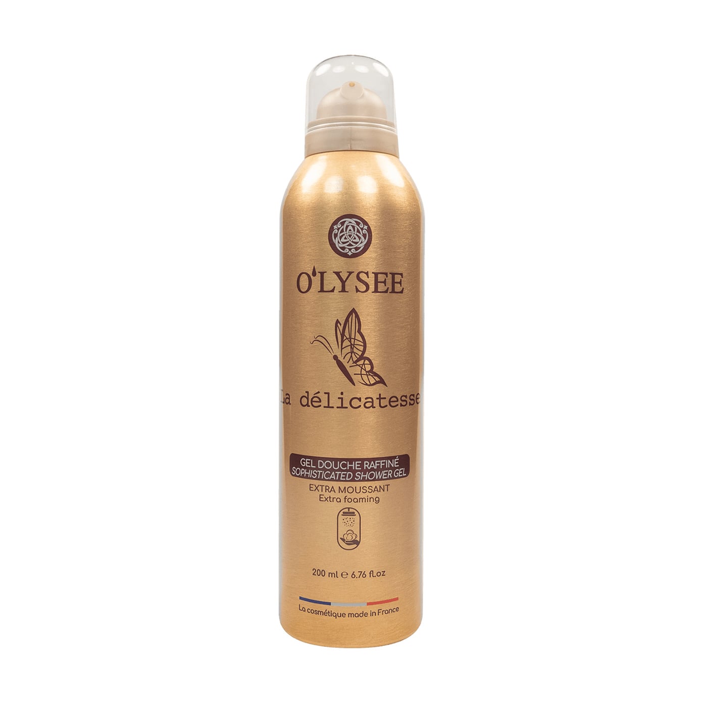 Екстрапінний гель для душу O'LYSEE Extra Foaming Shower Gel La Delicatesse, 200 мл