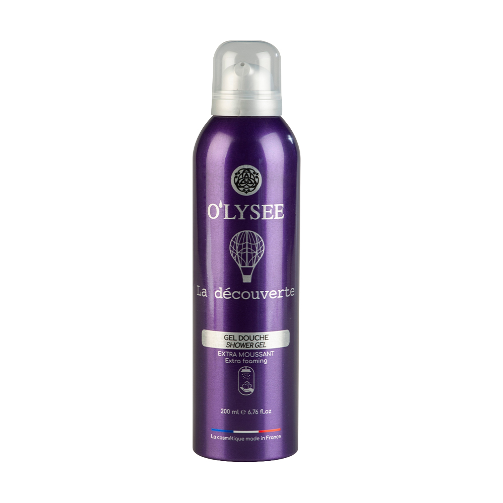Екстрапінний гель для душу O'LYSEE Extra Foaming Shower Gel La Decouverte, 200 мл
