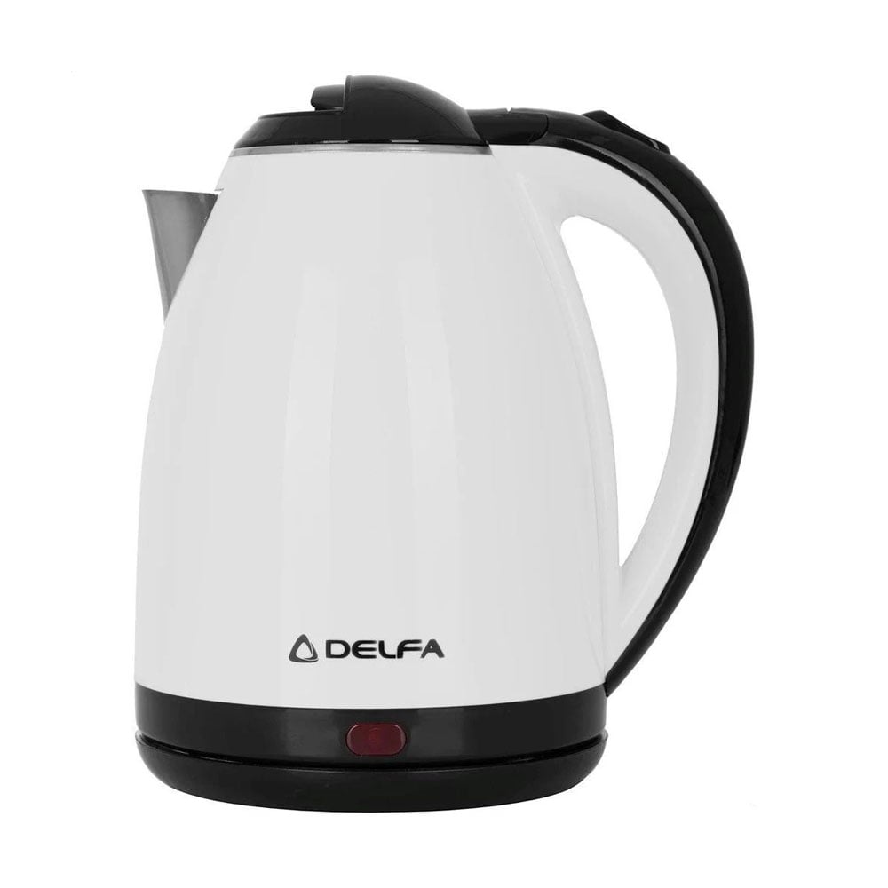 Електрочайник Delfa білий, 1.8 л (DK 3530 X)