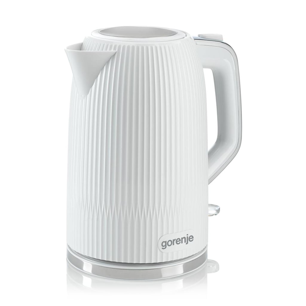 Електрочайник Gorenje білий матовий, 1.7 л (K17DPW)