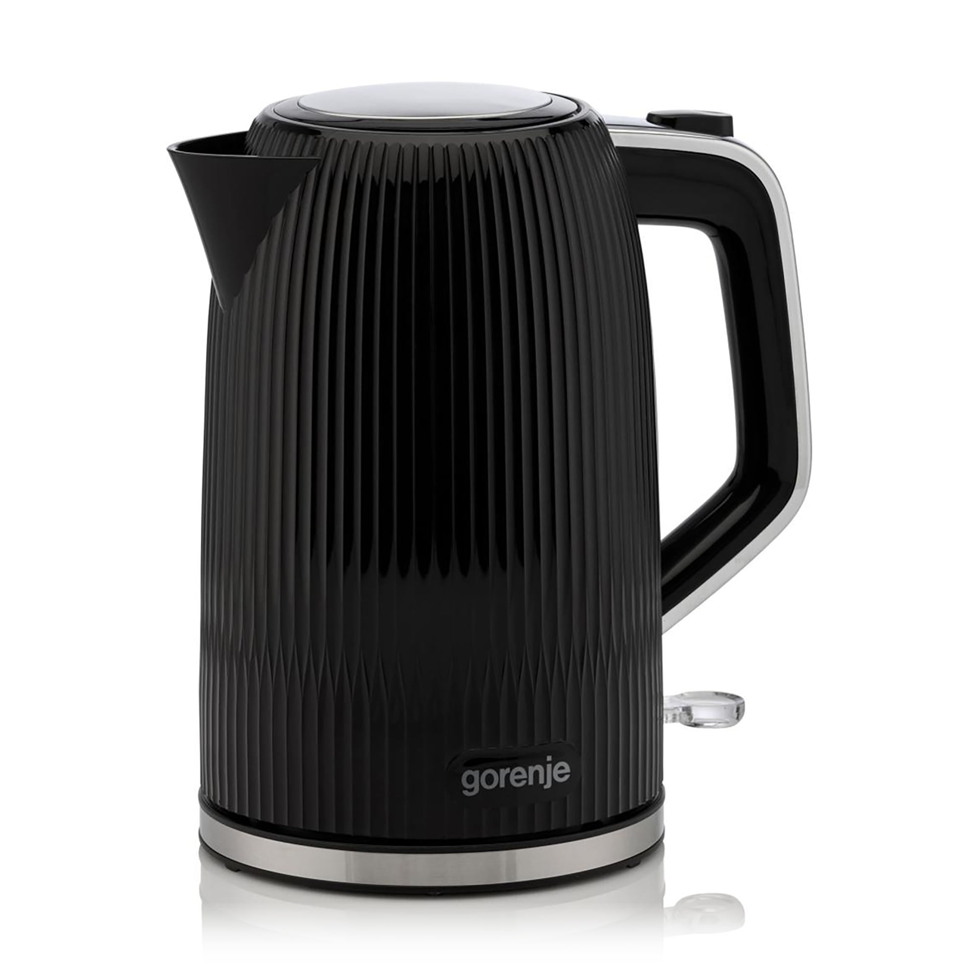 Електрочайник Gorenje чорний матовий, 1.7 л (K17DPB)