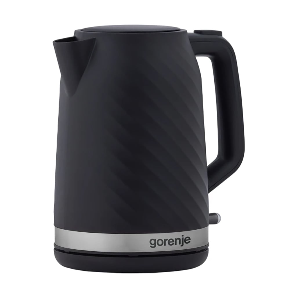Електрочайник Gorenje чорний матовий, 1.7 л (K17SPB)