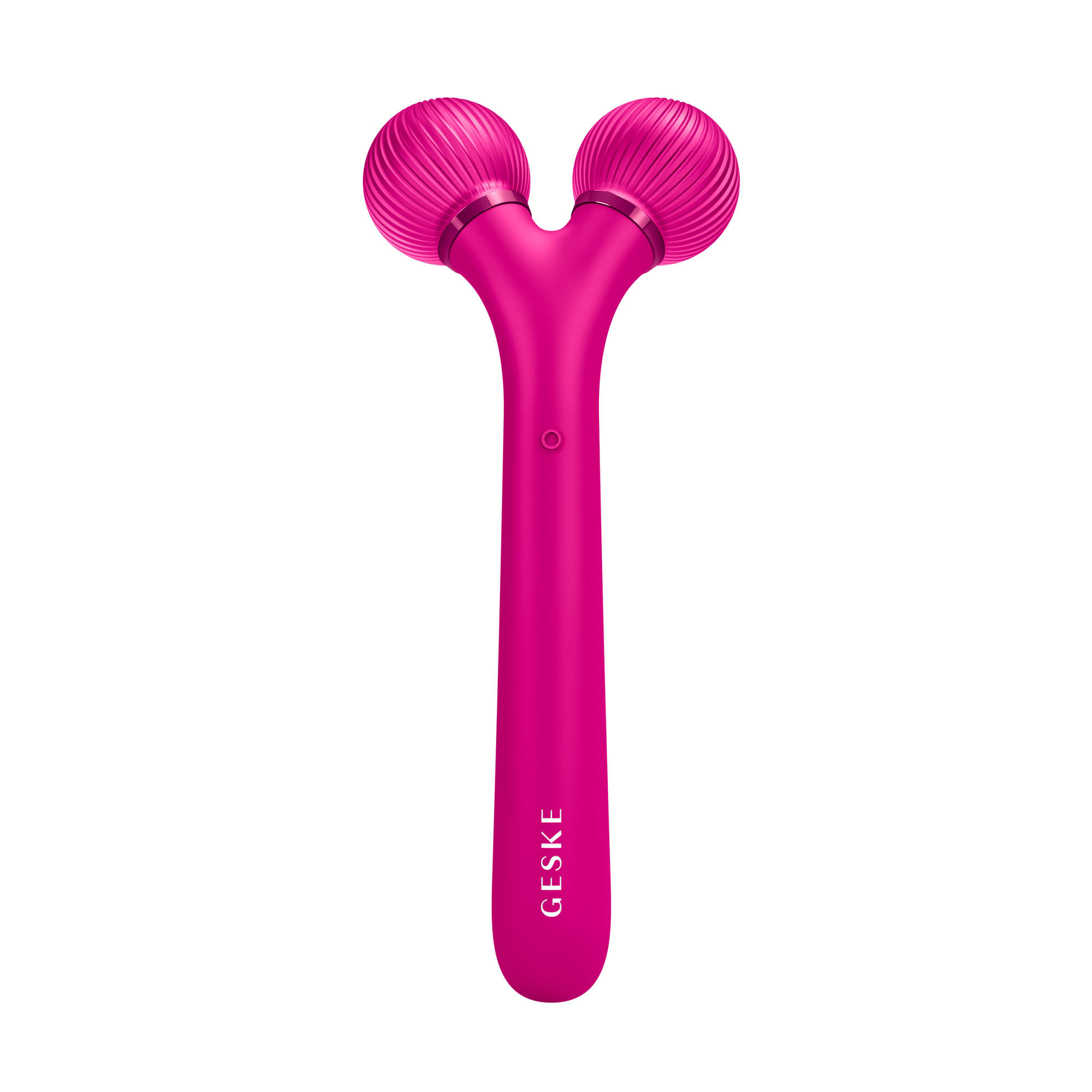 Електронний звуковий ролик для обличчя Geske Sonic Facial Roller 4 в 1 бузковий