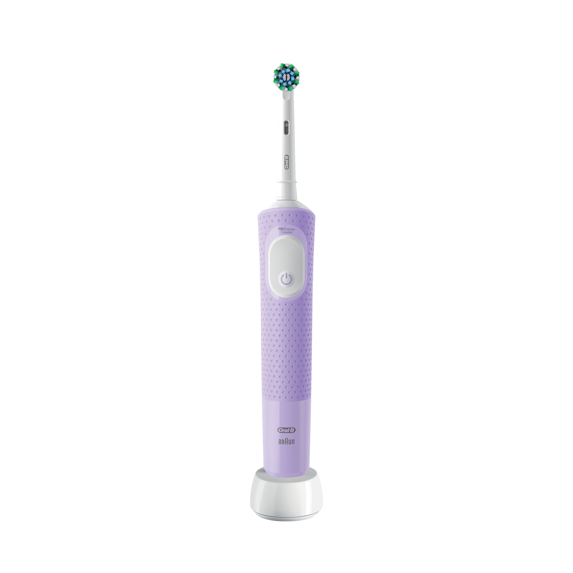 Електрична зубна щітка Oral-B Vitality Pro Protect X Clean фіолетова, 1 шт