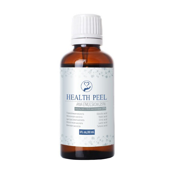Емульсія для обличчя Health Peel AHA Emulsion 25% з АНА кислотами, 30 мл
