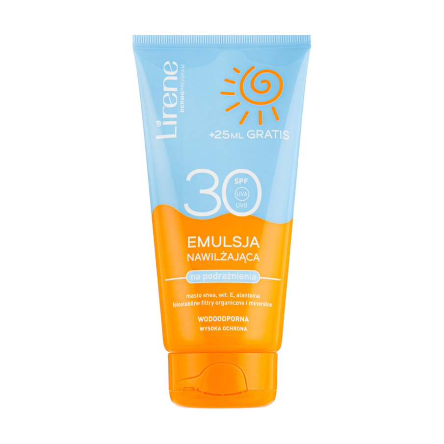 Емульсія Lirene для засмаги SPF 30, 175 мл