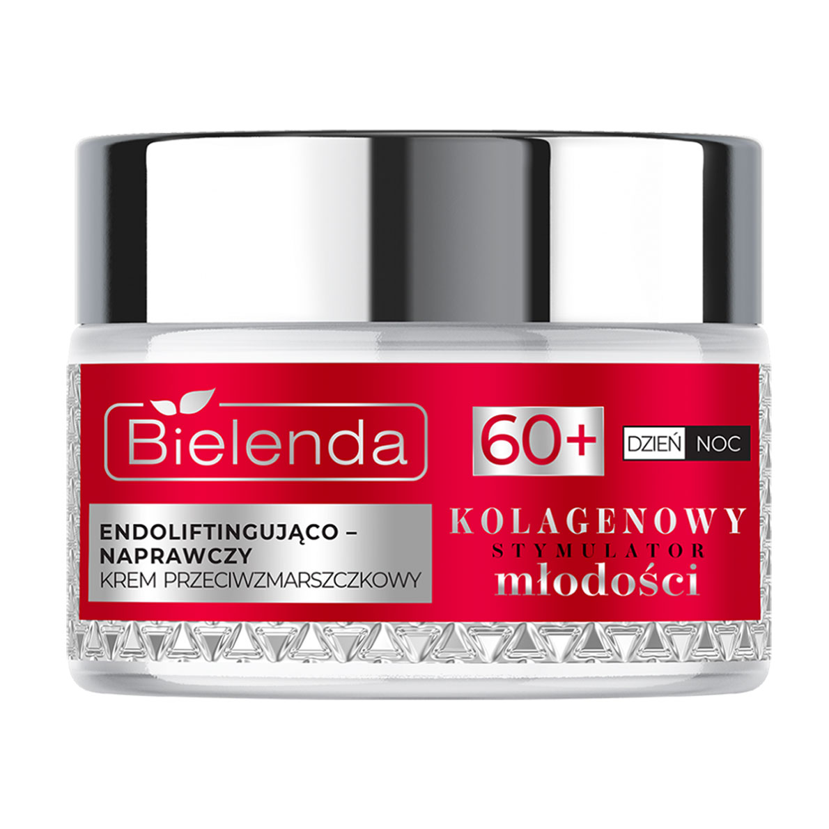 Ендоліфтинговий та відновлювальний крем для обличчя Bielenda Collagen Youth Stimulator Cream 60+ проти зморщок, 50 мл