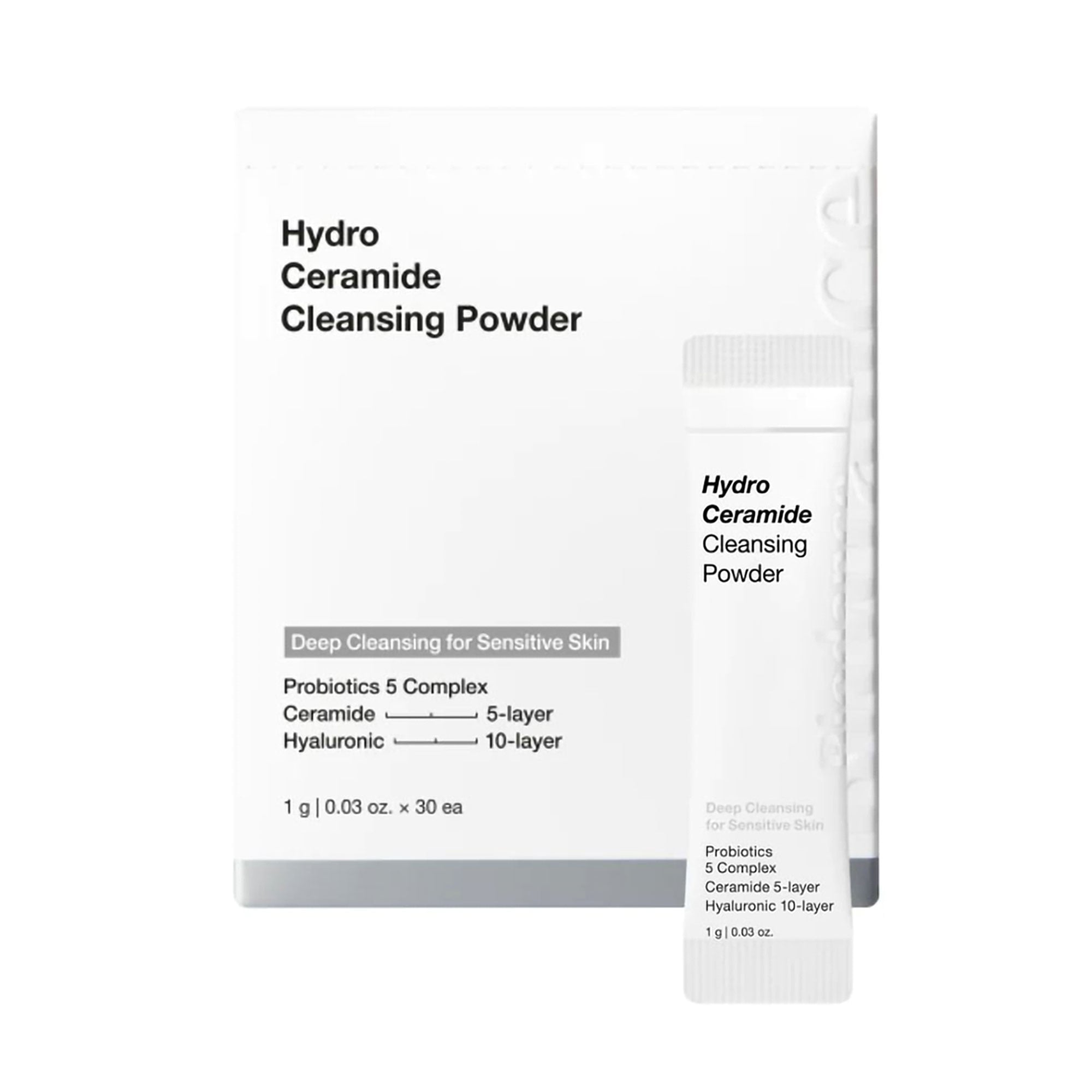 Ензимна пудра для обличчя Biodance Hydro Ceramide Cleansing Powder, 30*1 г