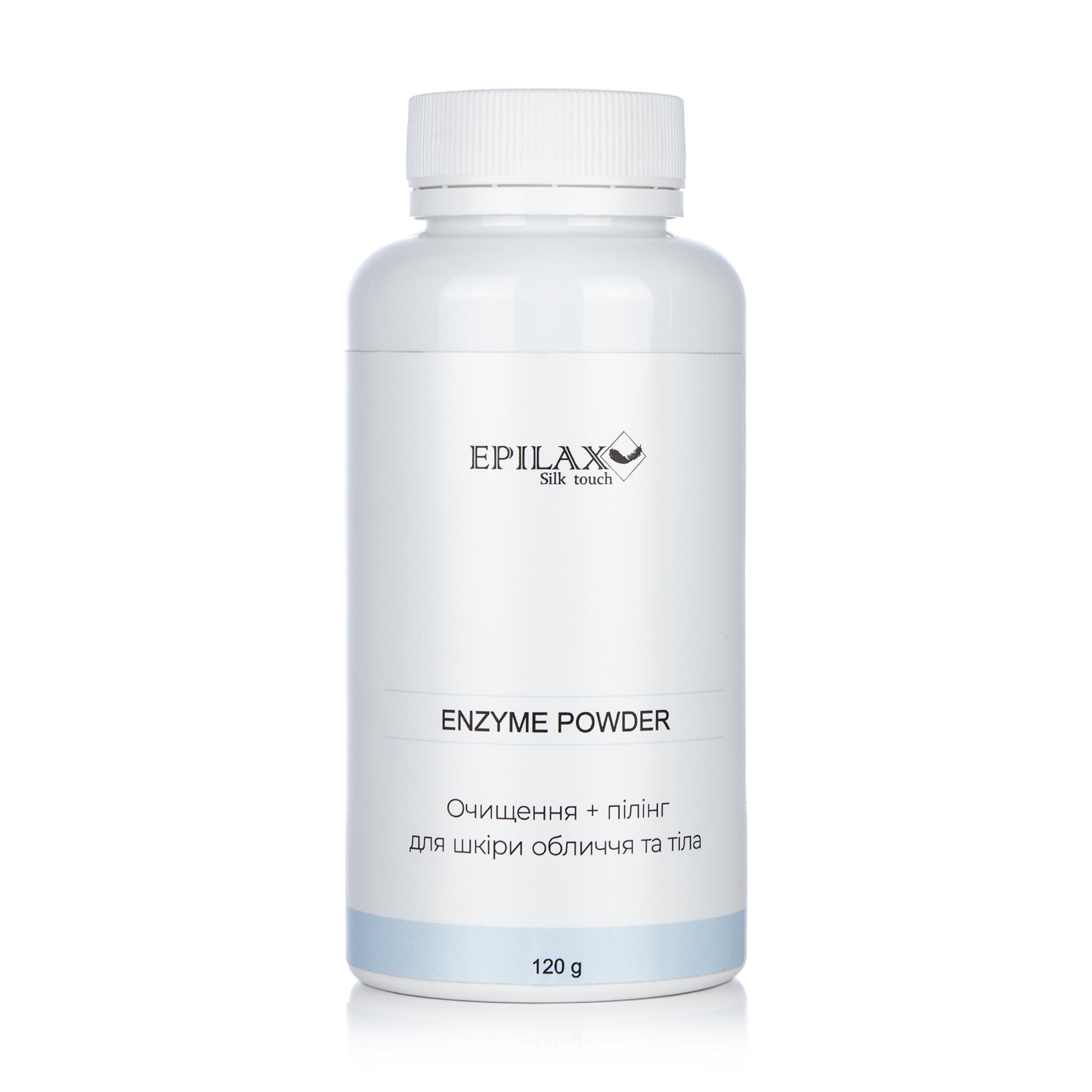 Ензимна пудра для обличчя та тіла Epilax Silk Touch Enzyme Powder, 120 г