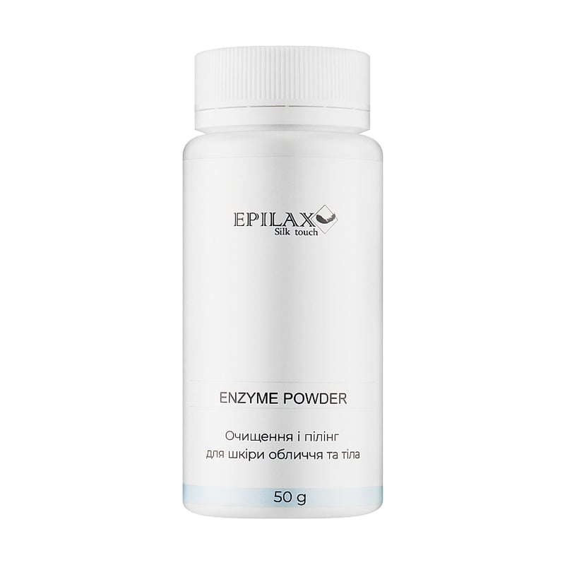 Ензимна пудра для обличчя та тіла Epilax Silk Touch Enzyme Powder, 50 г