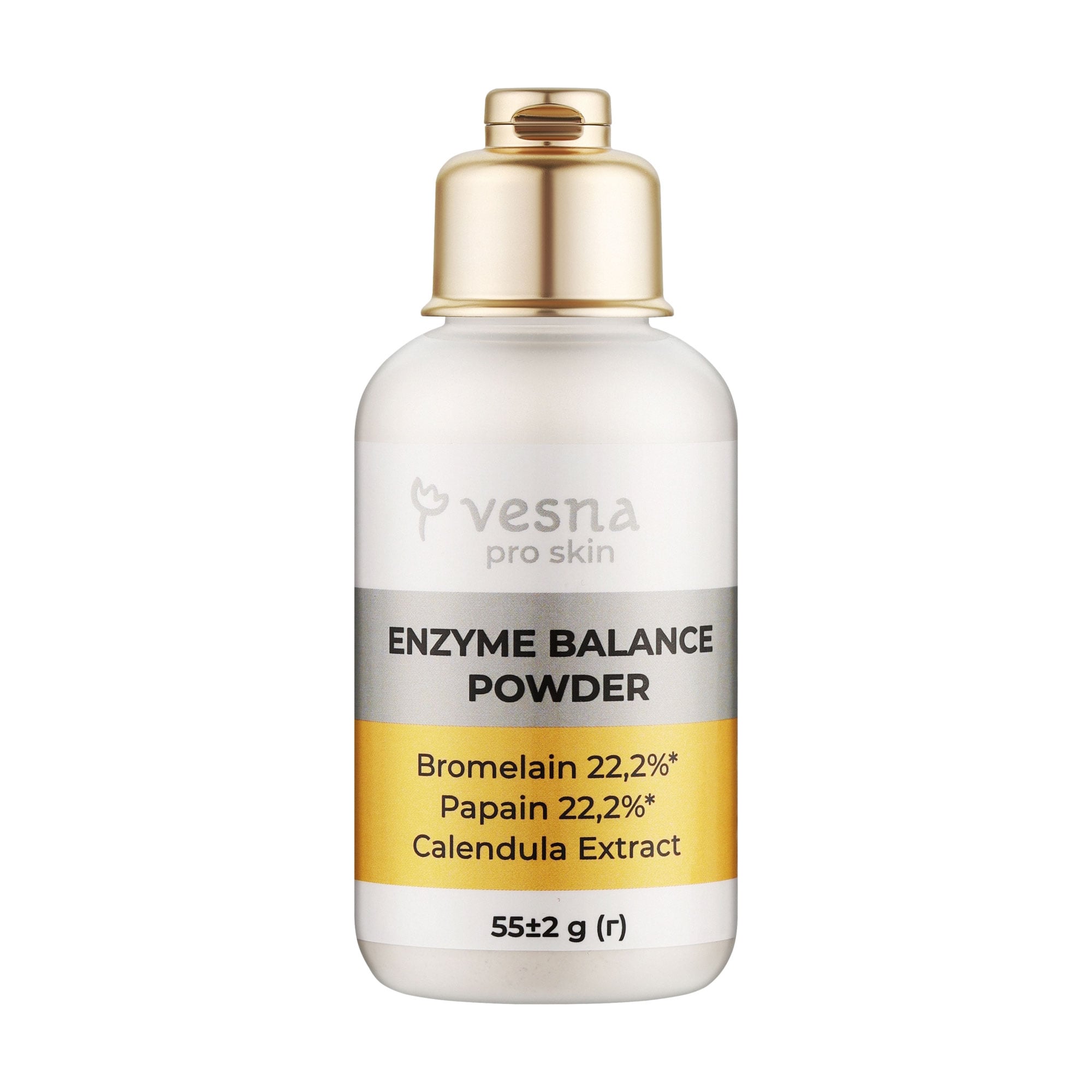 Ензимна пудра для вмивання Vesna Pro Skin Enzyme Balance Powder, 55 г