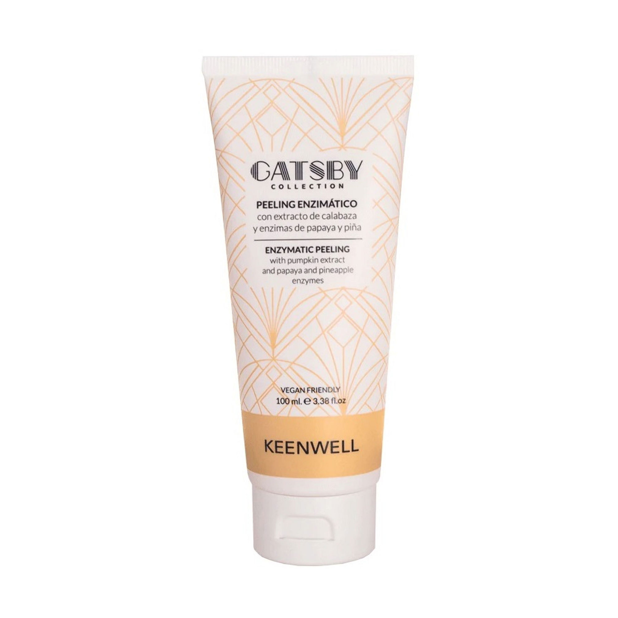 Ензимний пілінг для обличчя Keenwell Gatsby Enzymatic Peeling з екстрактом гарбуза та ферментами папайї та ананасу, 100 мл