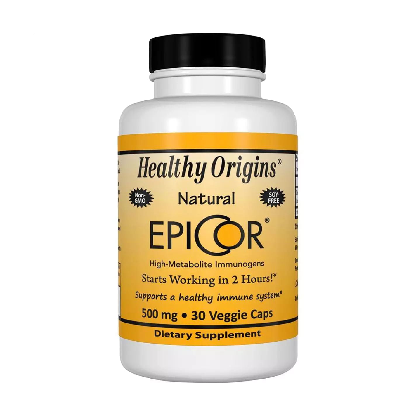 Епікор природний захист імунітету Healthy Origins EpiCor 500 мг, 30 гелевих капсул