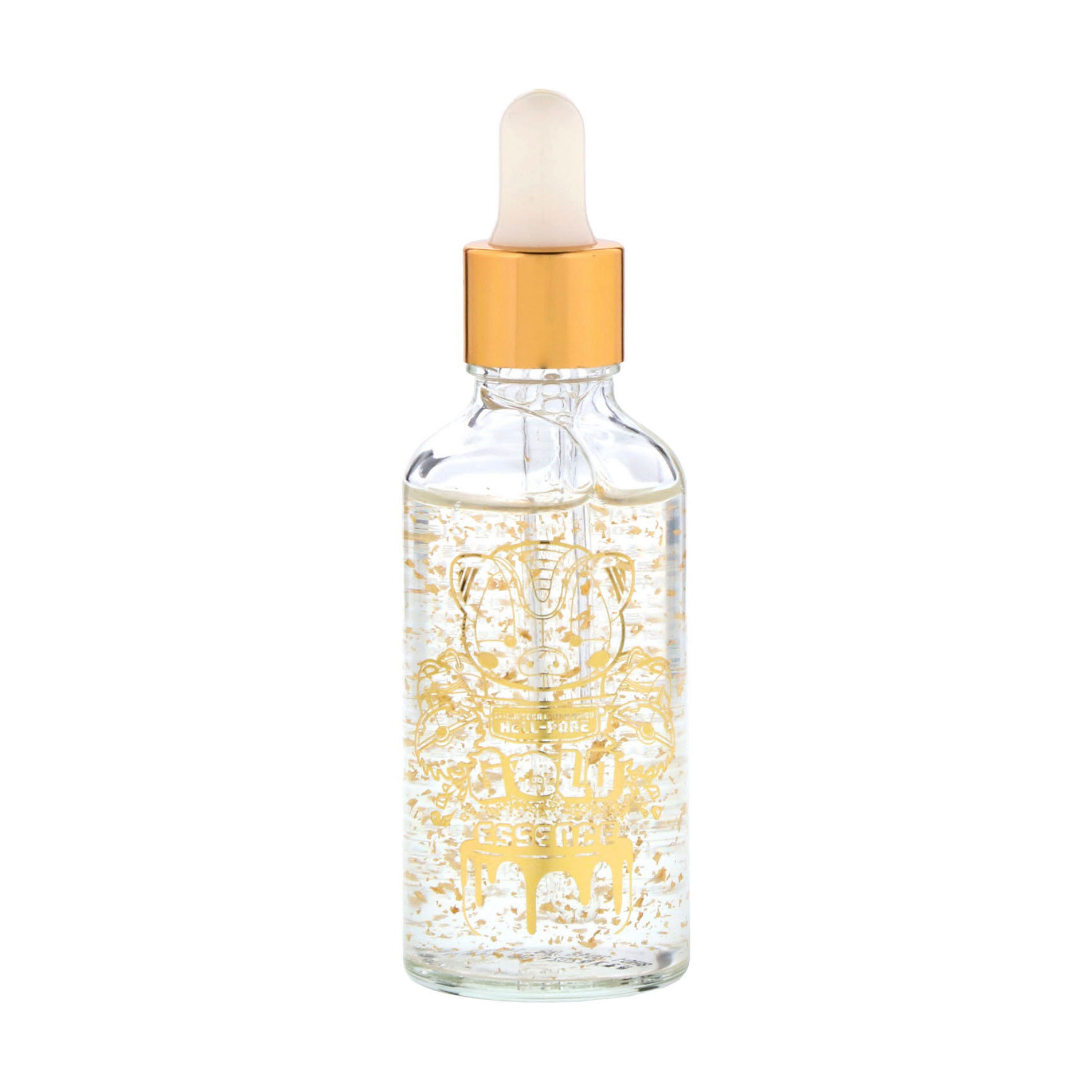 Есенція для обличчя Elizavecca Milky Piggy Hell-Pore Gold Essence із частинками золота 24 карати, 50 мл
