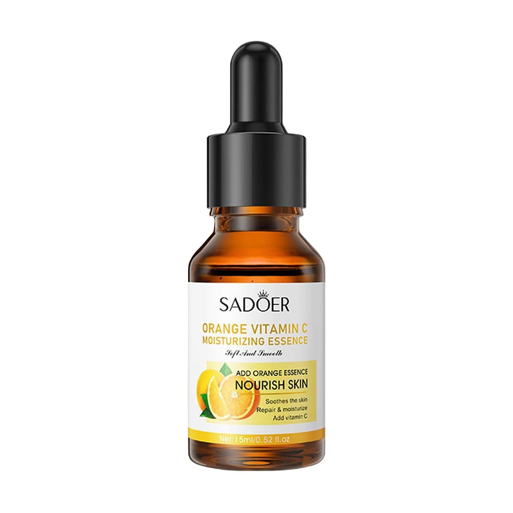 Есенція для обличчя Sadoer Orange Vitamin C Moisturizing Essence з екстрактом апельсину, 15 мл