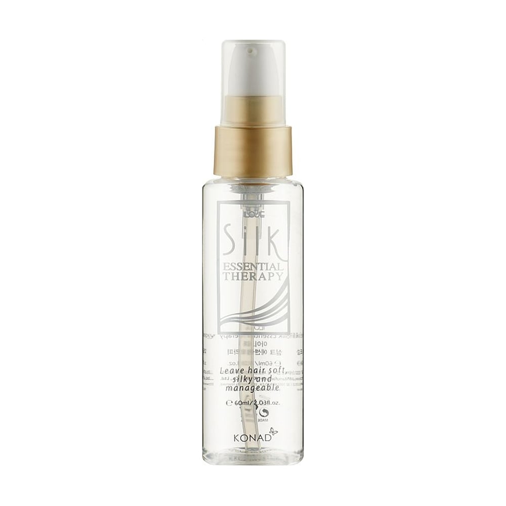 Есенція для регенерації та зволоження волосся Konad Iloje Silk Essential Therapy, 60 мл
