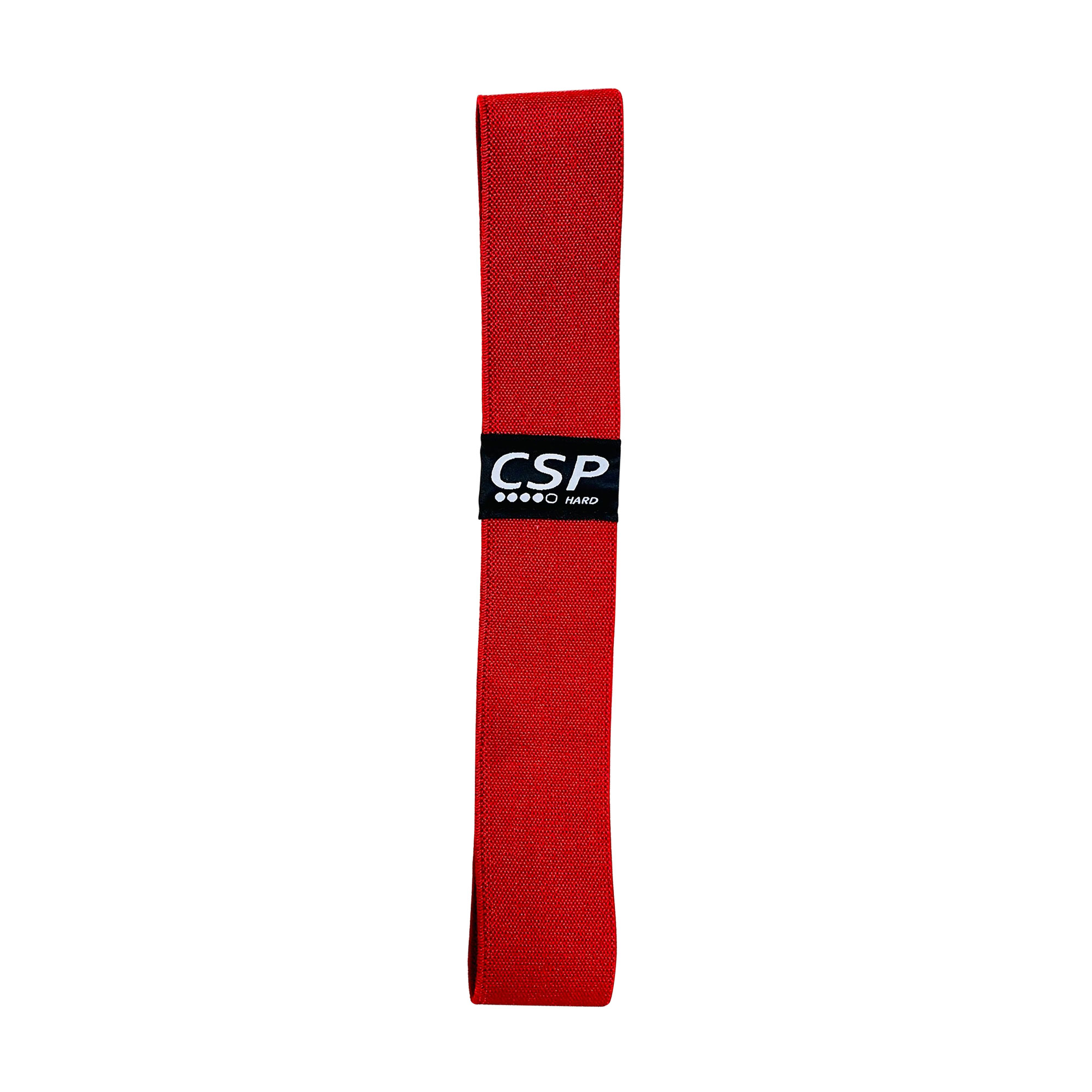 Еспандер стрічковий CSP Hard Петля, червоний, до 35 кг (00402)