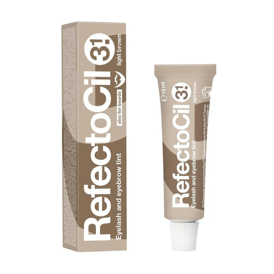 Фарба для брів і вій RefectoCil Eyelash and Eyebrow 3.1 Light Brown, 15 мл