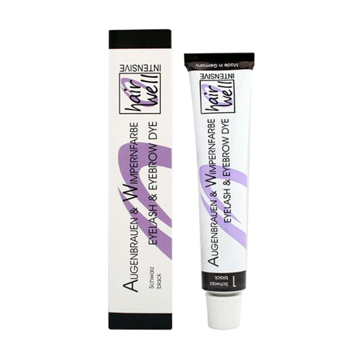 Фарба для вій Hair Well Black, 20 мл