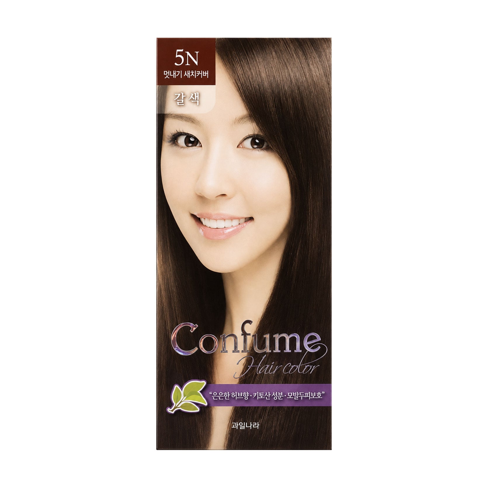 Фарба для волосся Welcos Confume Hair Color 5N Brown, 120 г