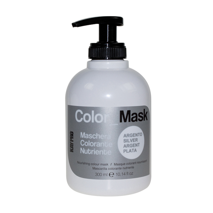 Фарбувальна живильна маска для волосся KayPro Color Mask Срібло, 300 мл