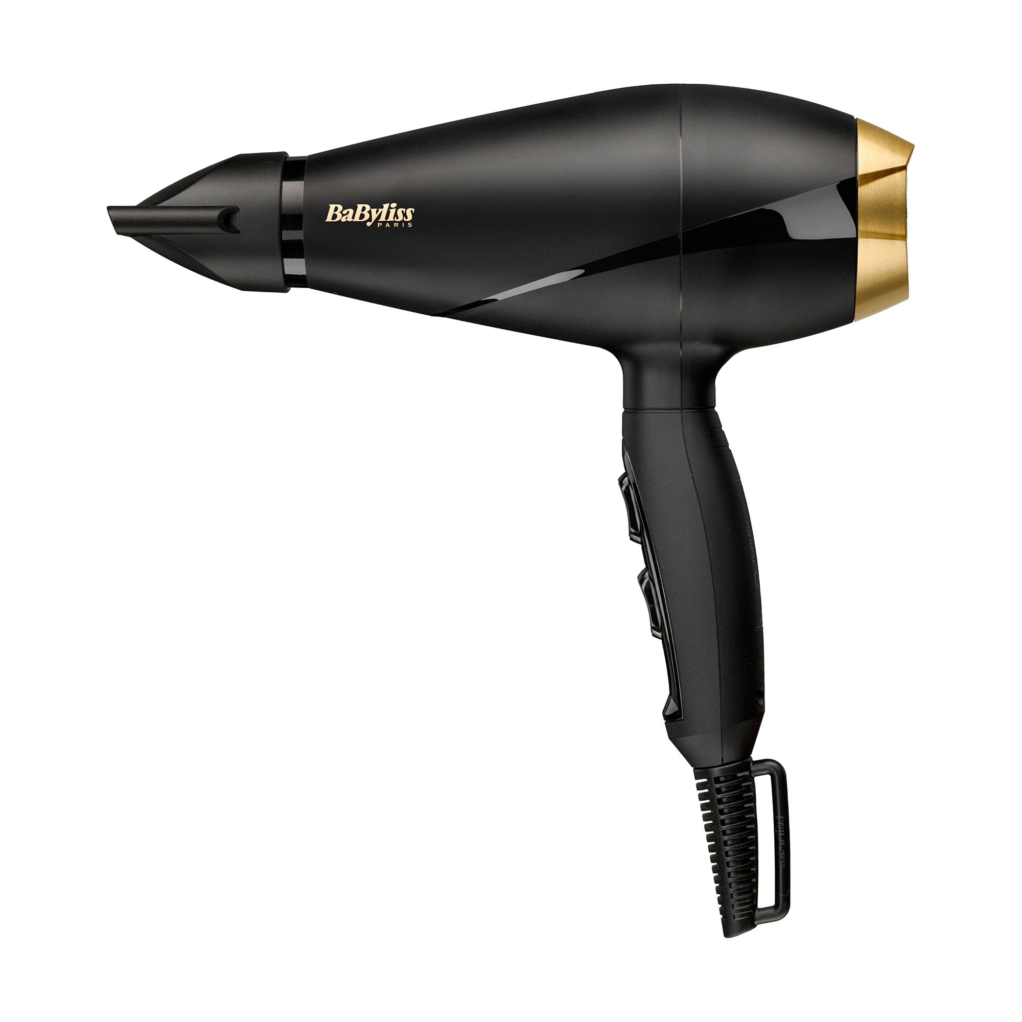 Фен для волосся BaByliss Power Pro 2000 з насадкою концентратор, чорний (6704E)