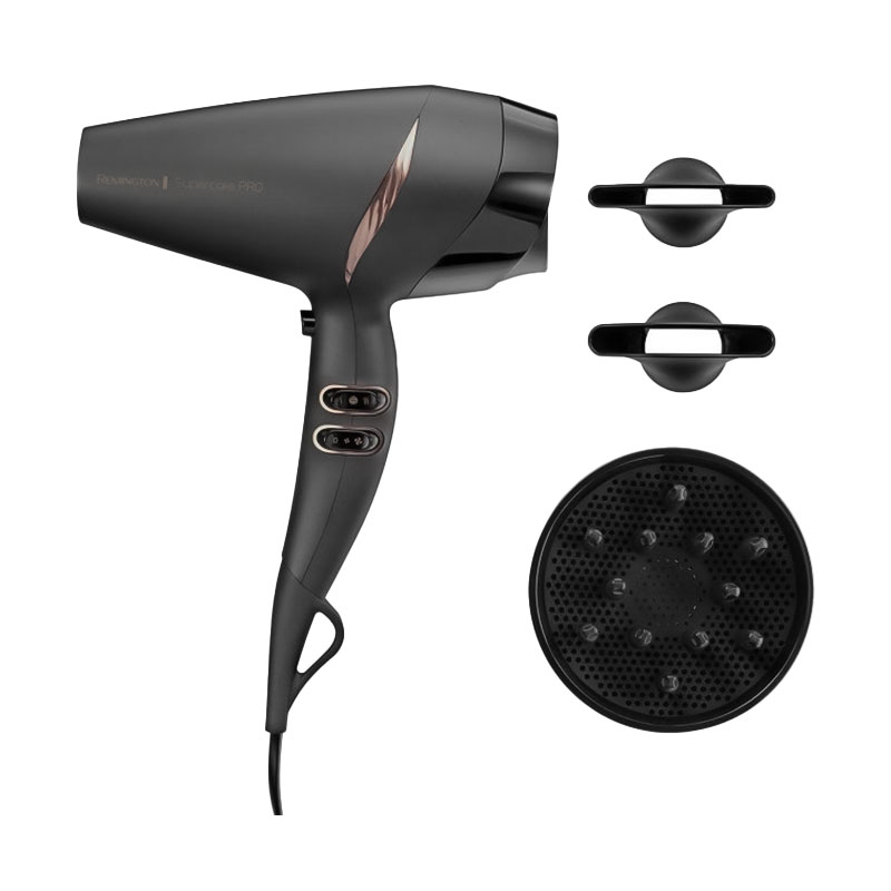 Фен для волосся Remington Supercare PRO 2200 чорний (AC7200)