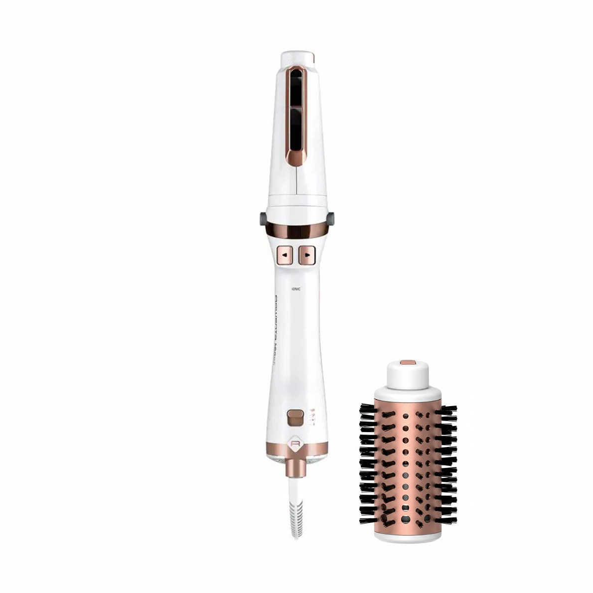 Фен-щітка для волосся Rowenta Brush Activ' Ultimate Care біло-золотий (CF9720F0)