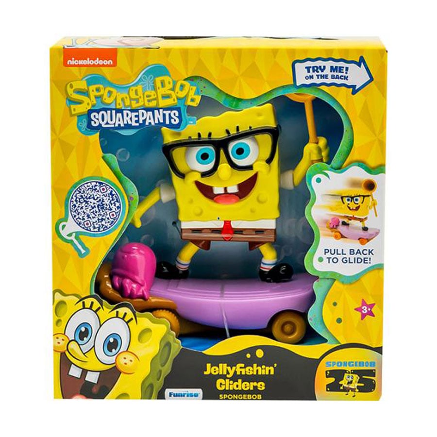 Фігурка Funrise Sponge Bob Square Pants Ковзач-медузолов Губки Боба, від 3 років (FR71163/71158)