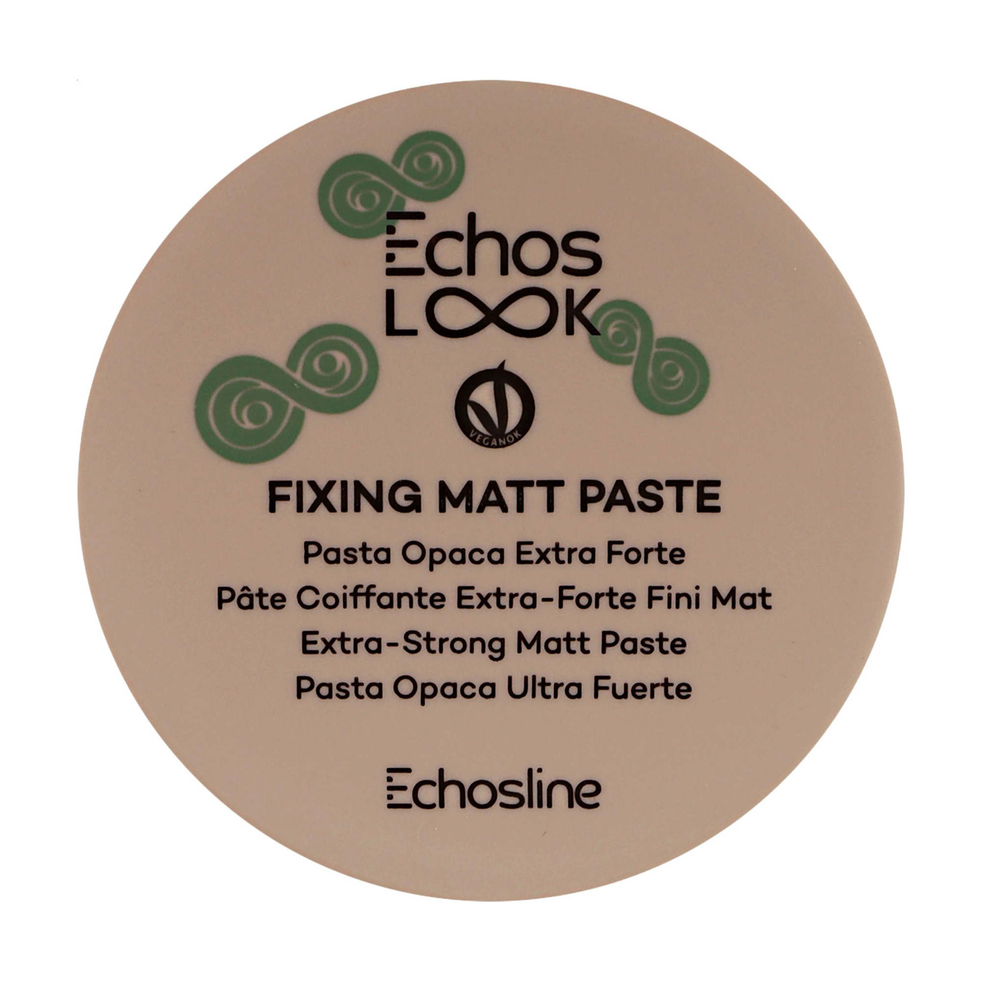 Фіксувальна матова паста для волосся Echosline Echos Look Fixing Matt Paste екстрасильної фіксації, 100 мл