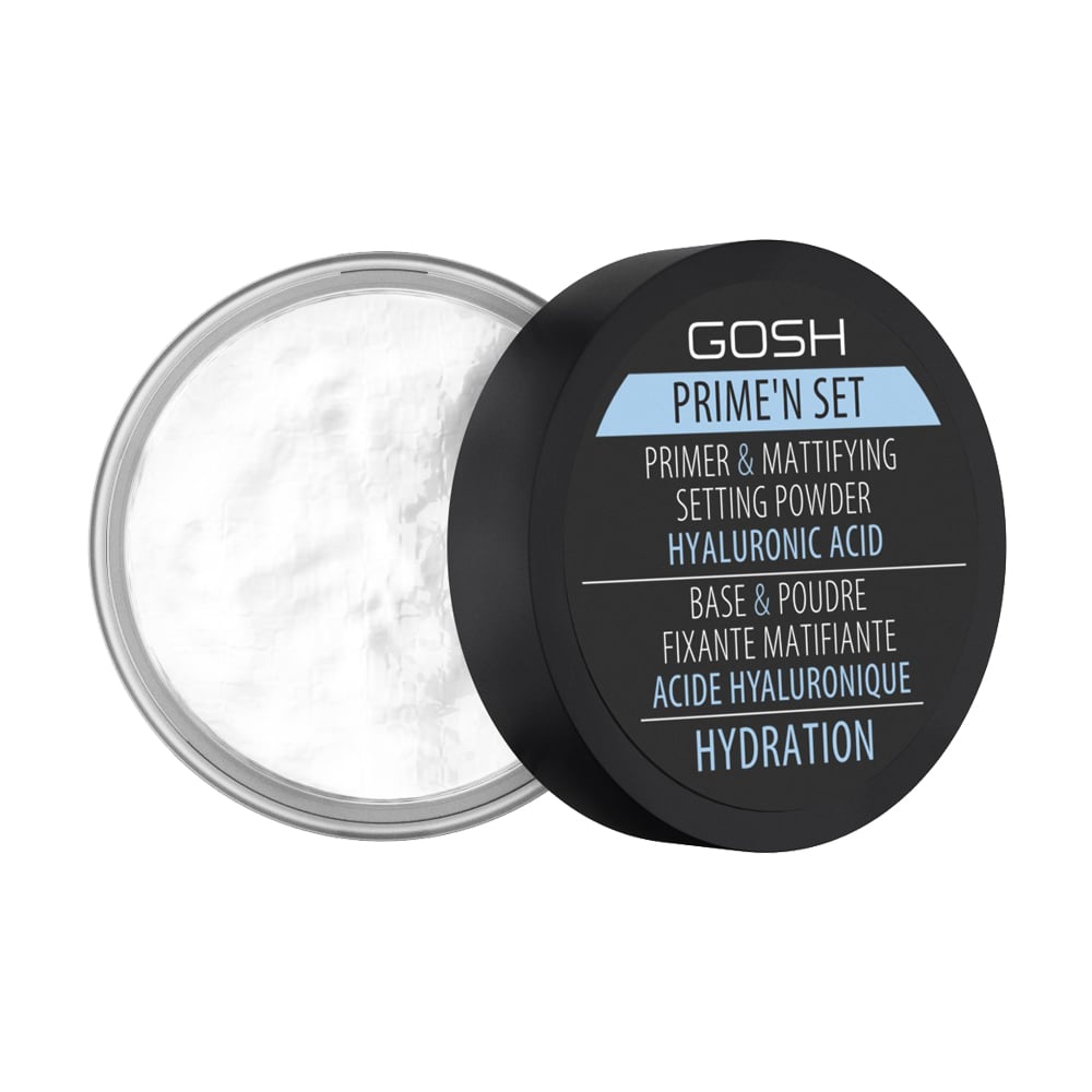 Фіксувальна пудра-праймер для обличчя GOSH Prime'n Set Powder 2 in 1, 003 Hydration, 7 г