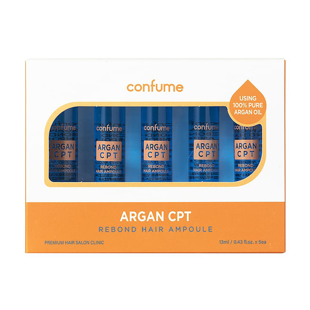 Філери для волосся Welcos Confume Argan CPT Rebond Hair Ampoule, 5*13 мл