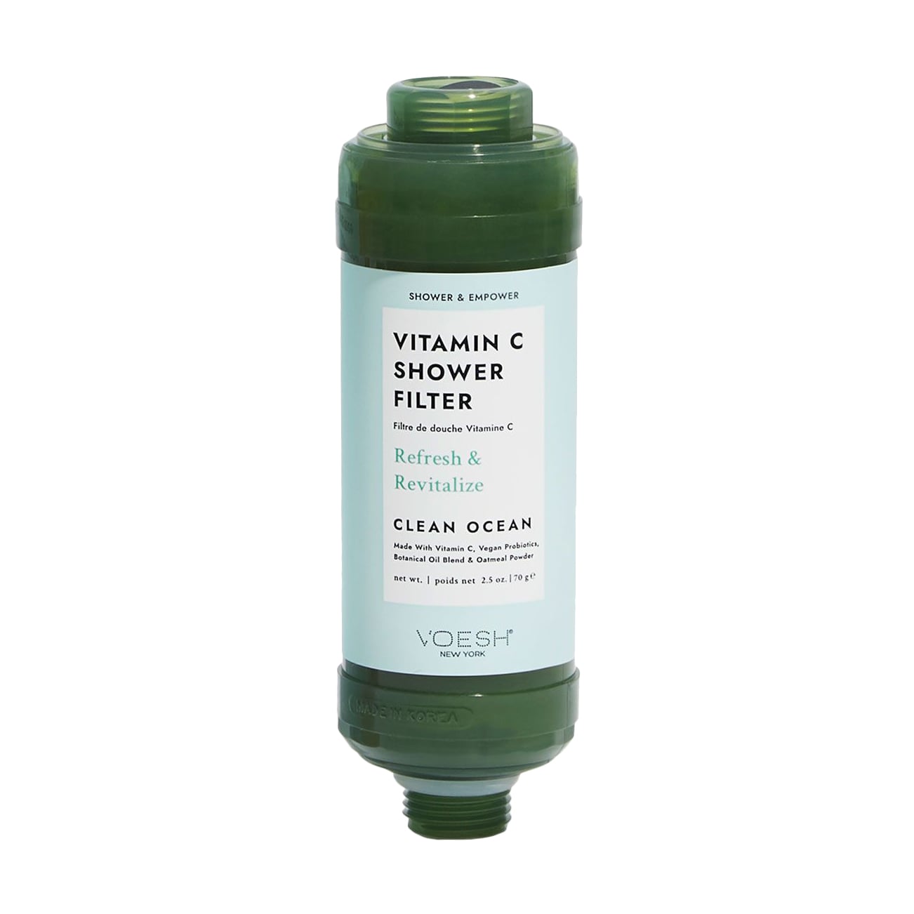 Фільтр для душу VOESH Vitamin C Shower Filter Clean Ocean Чистий океан, 70 г