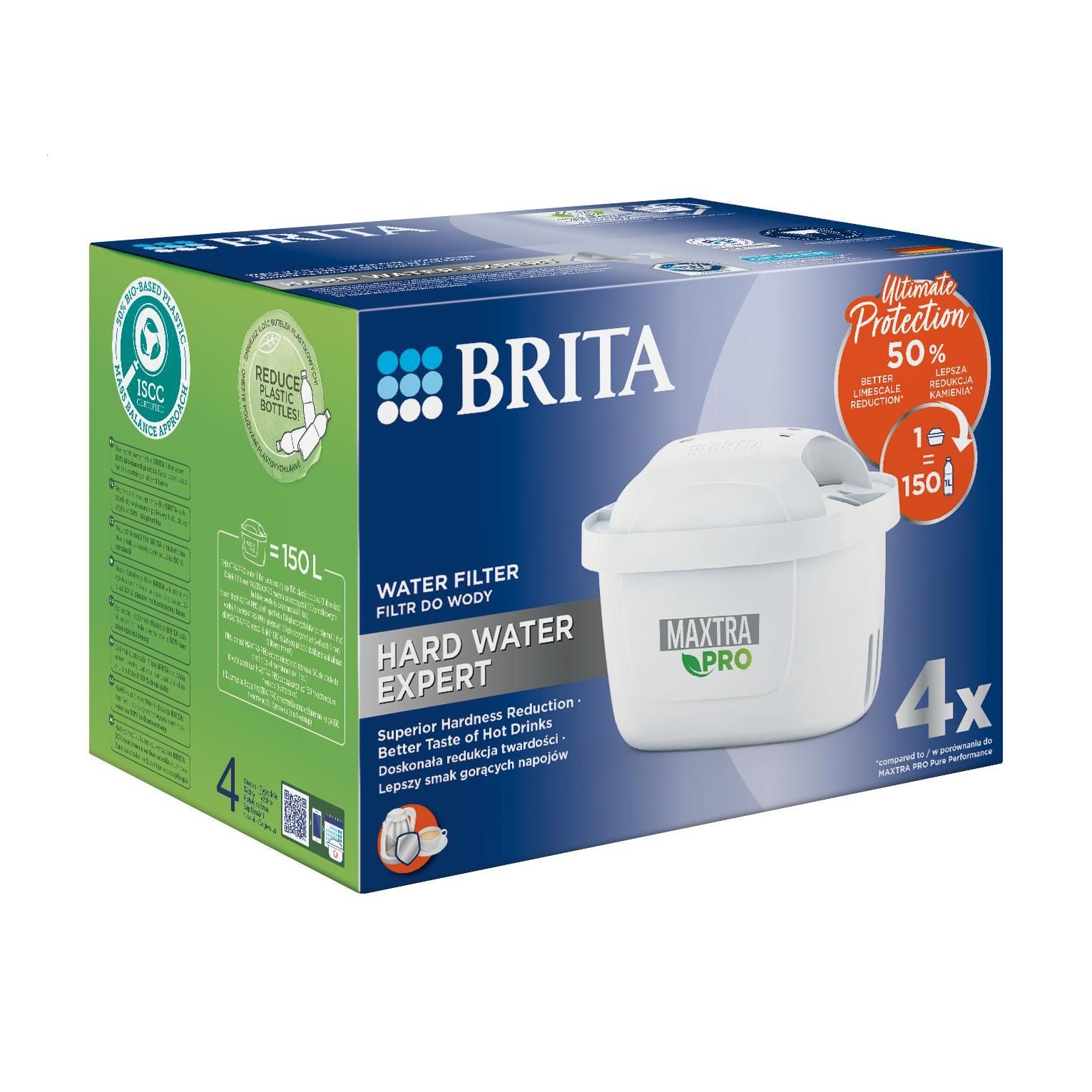 Фільтр для жорсткої води Brita Maxtra Pro Hard Water Expert, 4 шт