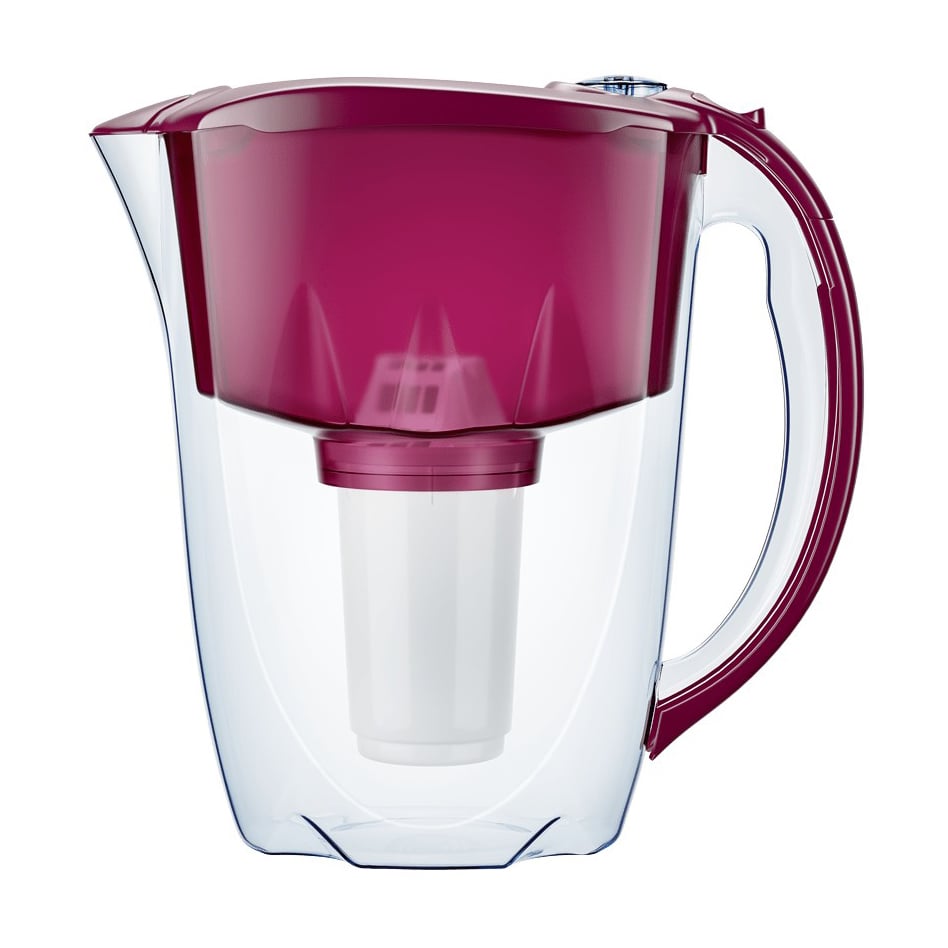 Фільтр-глечик для води AQUAPHOR Prestige вишневий, 2.8 л