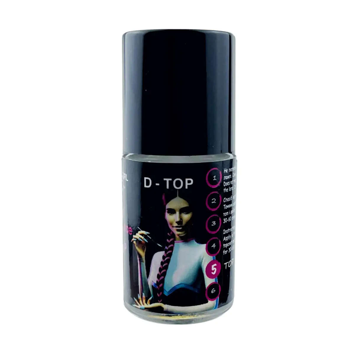 Фінішне покриття для порошкової системи Magic Girl D-Top, 12 мл
