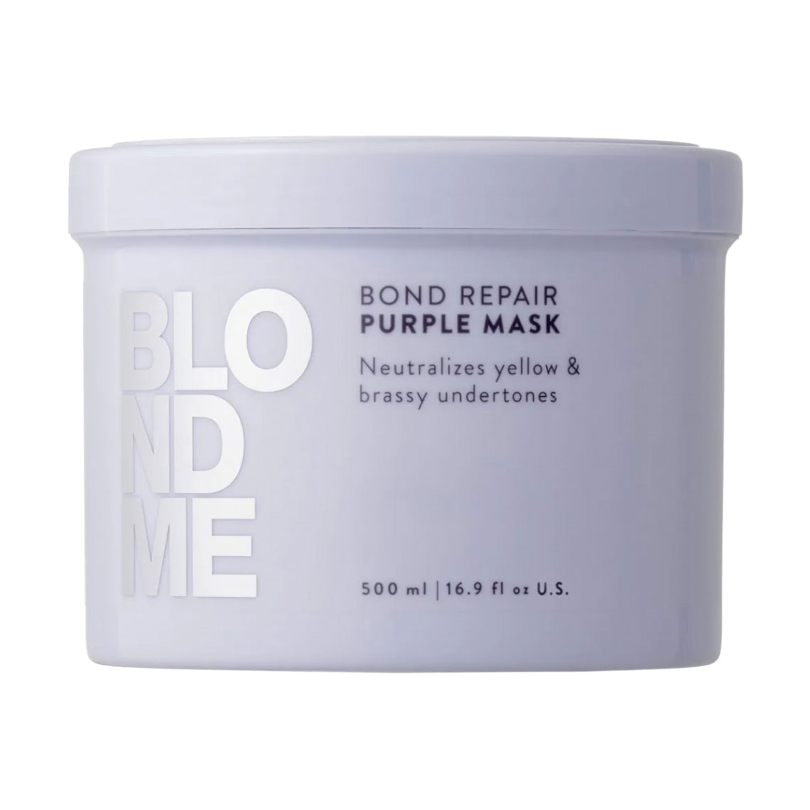 Фіолетова маска Schwarzkopf Professional BlondMe Bond Repair Purple Mask для світлого волосся, 500 мл