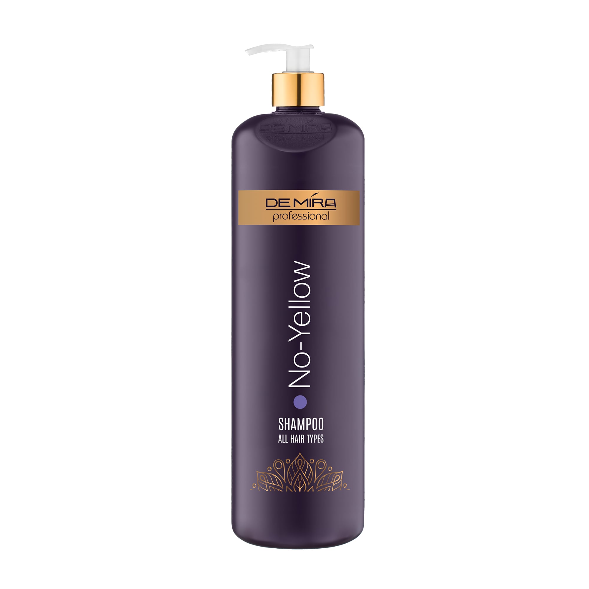 Фіолетовий шампунь Demira Professional No-Yellow Shampoo для нейтралізації жовтизни волосся, 1 л