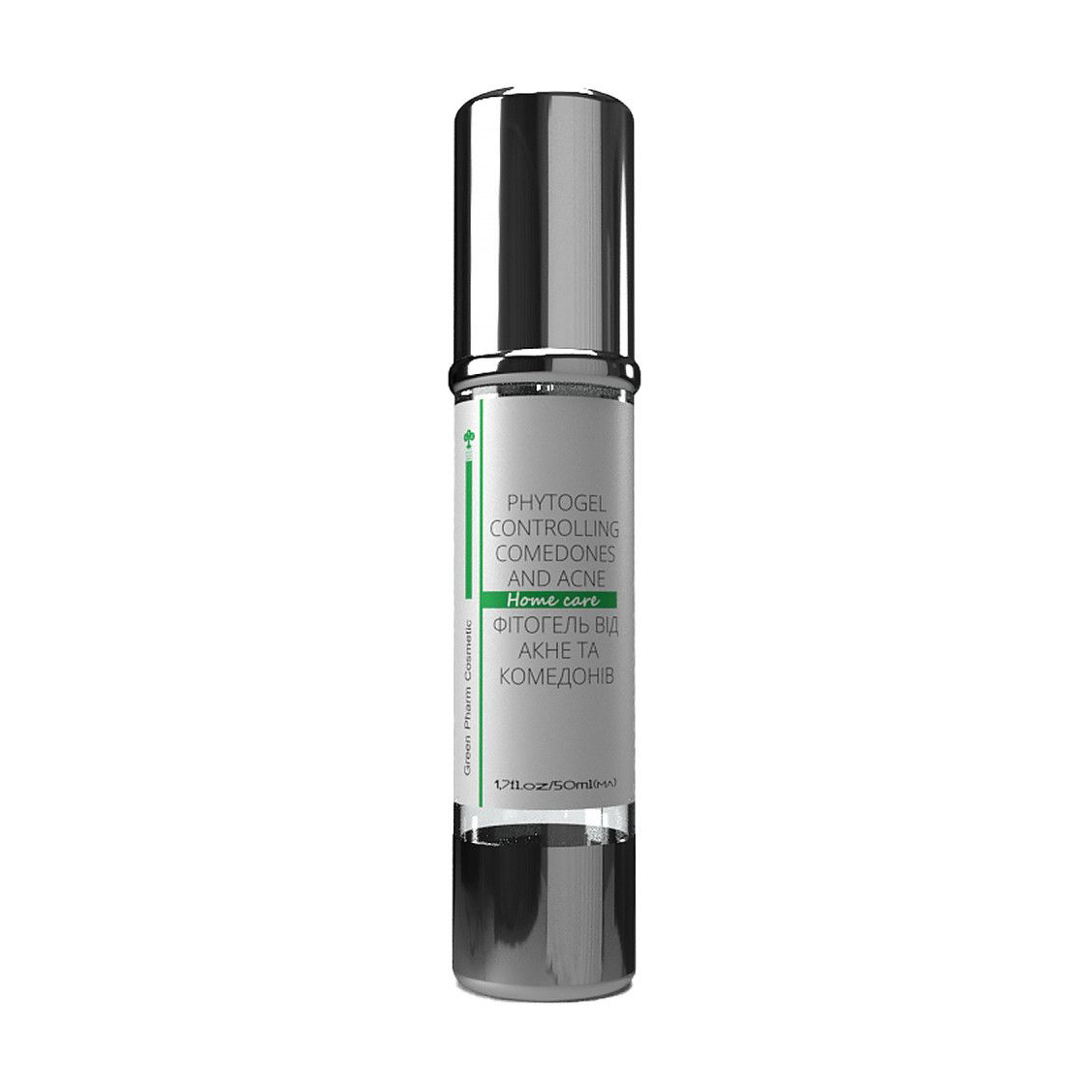 Фітогель для обличчя Green Pharm Cosmetic Phytogel Controlling Comedones And Acne pH 5.5 від акне та комедонів, 50 мл