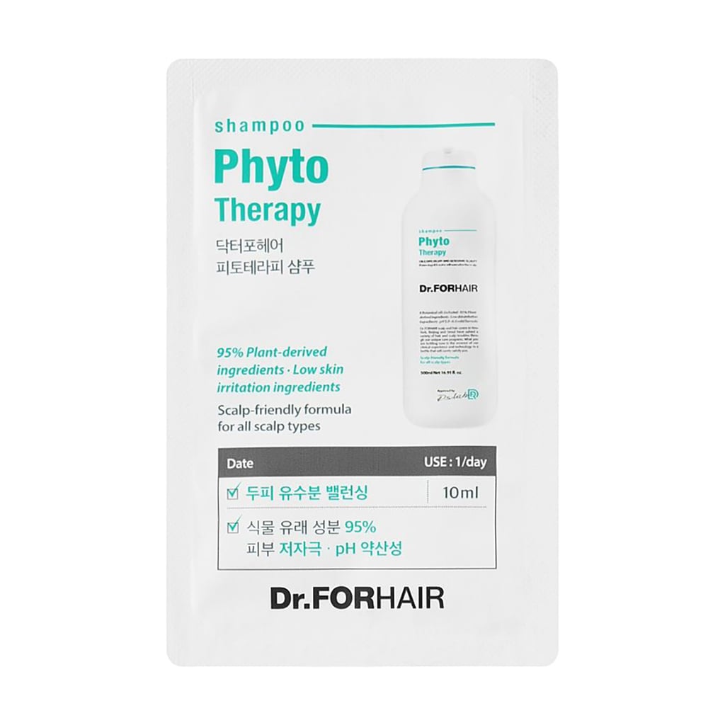 Фітотерапевтичний шампунь Dr.FORHAIR Phyto Therapy Shampoo для чутливої шкіри голови, 10 мл