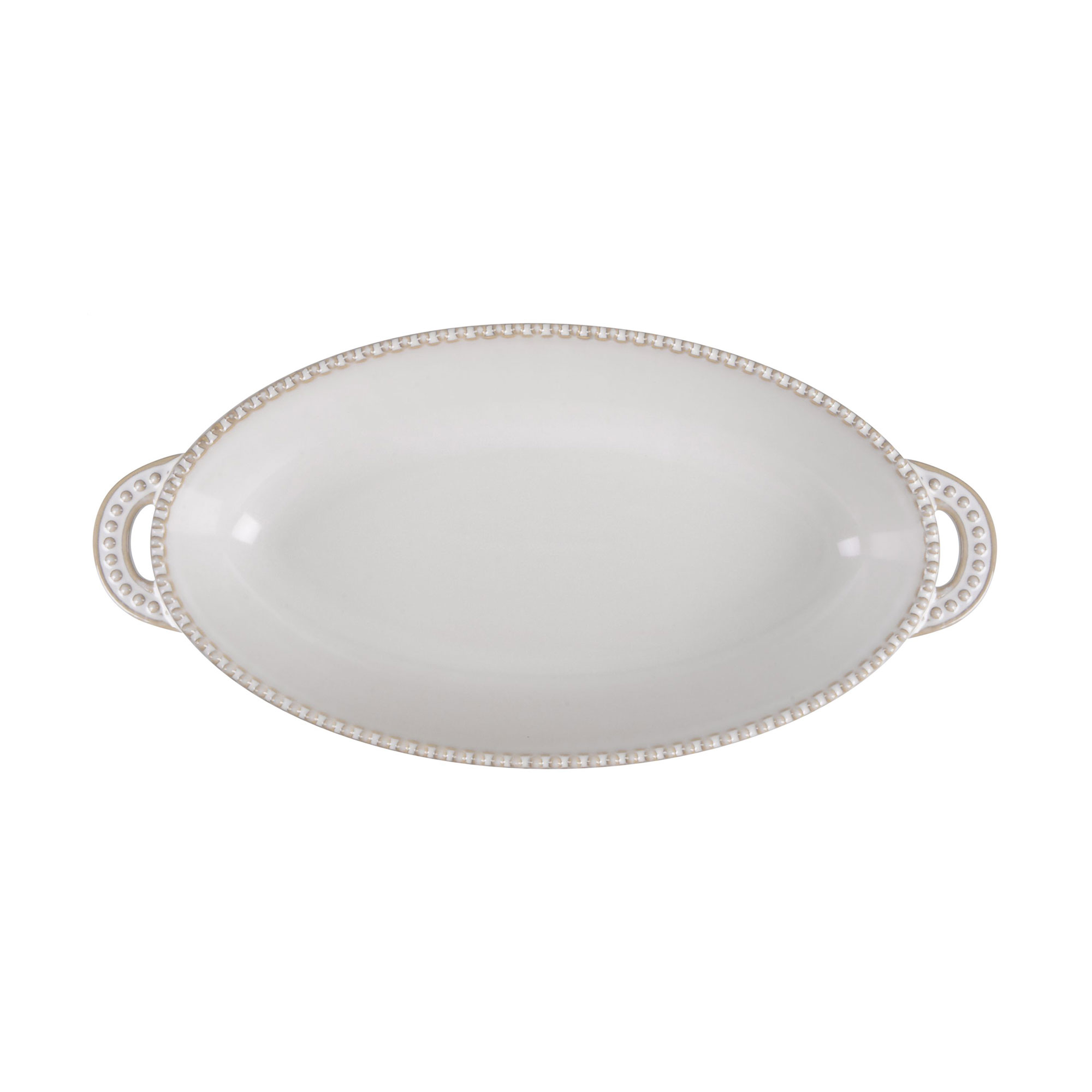 Форма для запікання Limited Edition Allegra овальна, бежева, 34*16.5*6 см (GJH010-34-2-129)