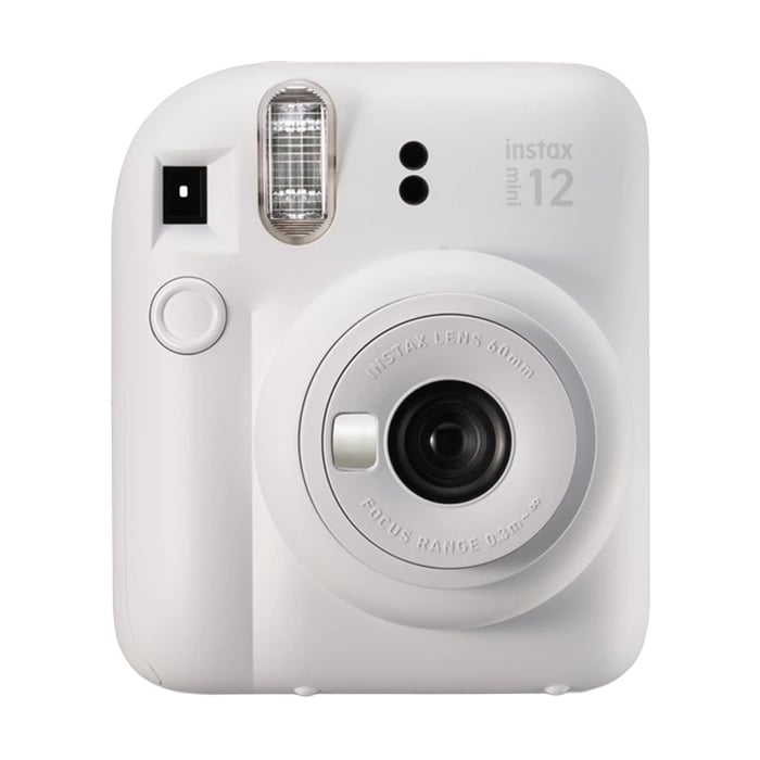 Фотокамера миттєвого друку Fujifilm Instax Mini 12, Clay White (16806121)