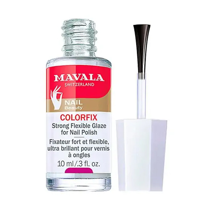 Фиксатор лаку для нігтів Mavala Colorfix Strong Flexible Top Coat, 10 мл
