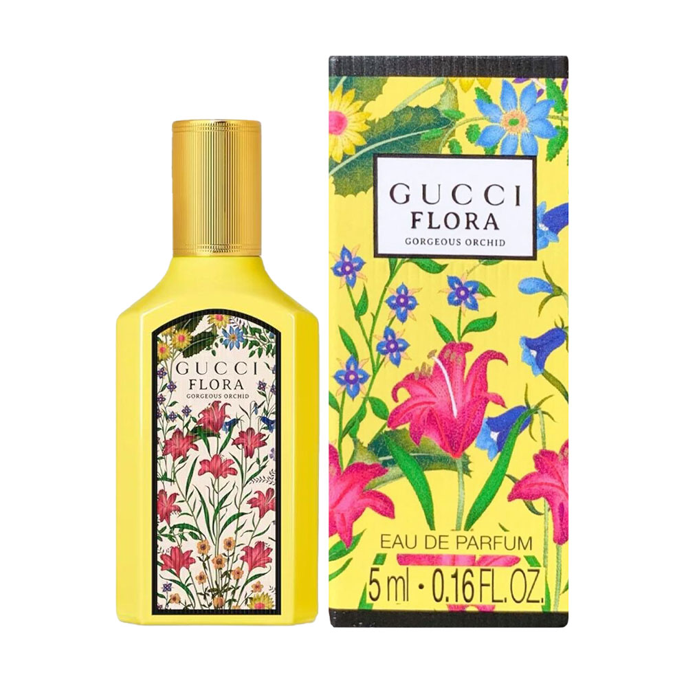 Gucci Flora Gorgeous Orchid Парфумована вода жіноча, 5 мл (мініатюра)