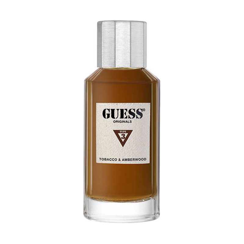 Guess Originals Type 3: Tobacco &amp; Amberwood Парфумована вода унісекс, 100 мл